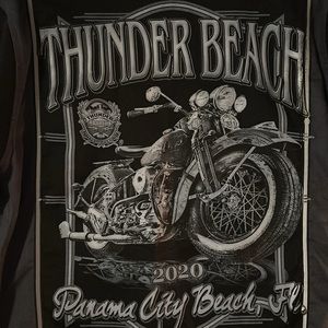 Men’s Motorcycle Shirt ThunderBeach PCB 2020 Bike Rally